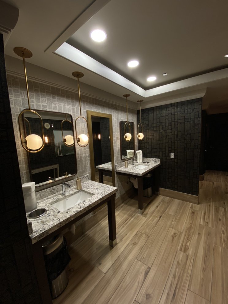 Pendant lighting and recessed cans installed by P & T Electricians Midtown